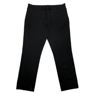 Joseph Pants Stretch Gabardine Finley Trousers FR‎ 42 US 10 Black Straight Ankle